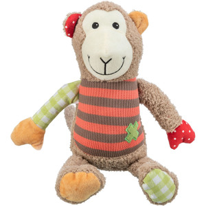 Juguete de Peluche de Mono de 38 cm, Animal de Peluche Suave para Mascotas - Product Image 1