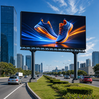 Affichage LED personnalisé P3 IP65 étanche, résolution 8K, lisible en plein soleil, raccordement sans soudure pour signalétique de station de transport urbain