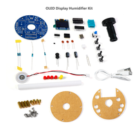 Module d'humidificateur Lorida Atomisation Kit de bricolage électronique Module de pulvérisation USB avec affichage de la température OLED