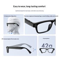 Lunettes Intelligentes IA Nouveau Modèle Direct Fabricant Caméra HD 8MP Commande par Bouton Tactile Batterie 290mAh Multifonctionnelles pour
