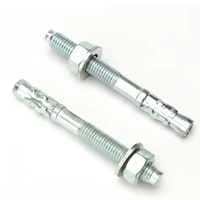 Ancre à coin en acier au carbone Yph de haute qualité, galvanisée, plaquée zinc, système en pouces, norme DIN, ancre à coin pour la construction