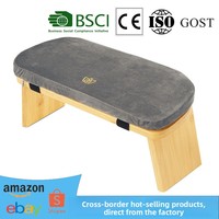 Tabouret de yoga universel brodé, détachable et réglable en hauteur, banc de méditation, tabouret de prière à genoux pour usage domestique avec sac Zhejiang