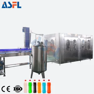 ACE FILLING Automatische Maschine zur Herstellung von kohlensäure haltigen Erfrischung getränken/PET-Flasche CSD-Abfüllanlage für kohlensäure haltige Wasser abfüllanlagen