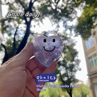 Yuanpoo Giocattolo Antistress a Forma di Cuore in Silicone, Design Mini con Funzione di Lenta Ripresa, Giocattolo per Alleviare l'Ansia