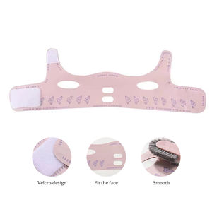 Venta al por mayor barato V Shaper facial adelgazamiento barbilla vendaje Correa levantamiento banda relajación l para la cara - Product Image 6