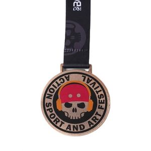 เหรียญรางวัลการแข่งขันฟิตเนสเพาะกายแบบกำหนดเอง โลโก้ 3 มิติ เหรียญกีฬามวยปล้ำแบบกลวง ผลิตและชุบเคลือบ - Product Image 5