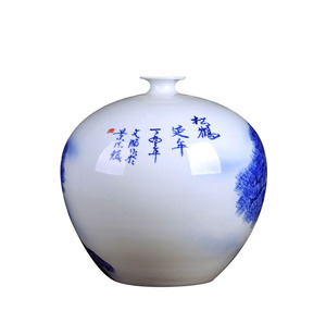 JINGDEZHEN Home Decors Céramique Vases personnalisés peints <span class=keywords><strong>à</strong></span> la main chinois classique bleu et blanc <span class=keywords><strong>porcelaine</strong></span> F - Product Image 3