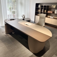 Bureau de direction moderne de luxe, mobilier de bureau de style simple de haute qualité à prix abordable, bureau de haute qualité