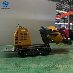 Mini Betoniera Cingolata Portatile da 300L, Piccolo Dumper Autocaricante - Product Image 3