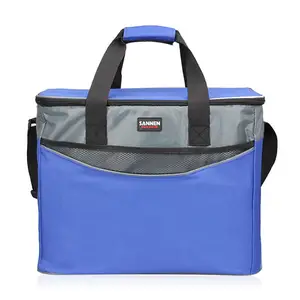 Saco térmico, Saco isolado portátil impresso personalizado, Promocional Isolado Cooler Bag Folha de alumínio impermeável Food Oem 500 Pcs