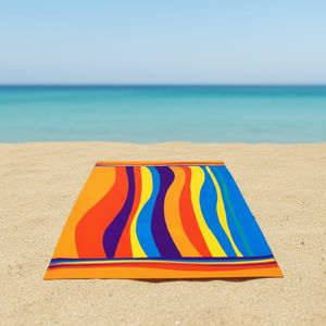 Toalla de Playa Yabee Personalizada al por Mayor, de Secado Rápido, Antiarena, para Todas las Estaciones, con Etiqueta Privada, Microfibra Moderna con Características Antimicrobianas - Product Image 5