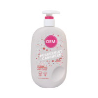 Soin de la peau Lait corporel anti-rides blanchissant et hydratant Lait pour le corps Formule à la menthe et au cacao Lotions corporelles pour femmes