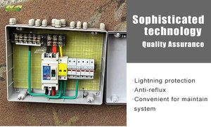 Système solaire photovoltaïque ESG 8 cordes avec boîtier de connexion AC et système de convergence Guangdong - Product Image 5