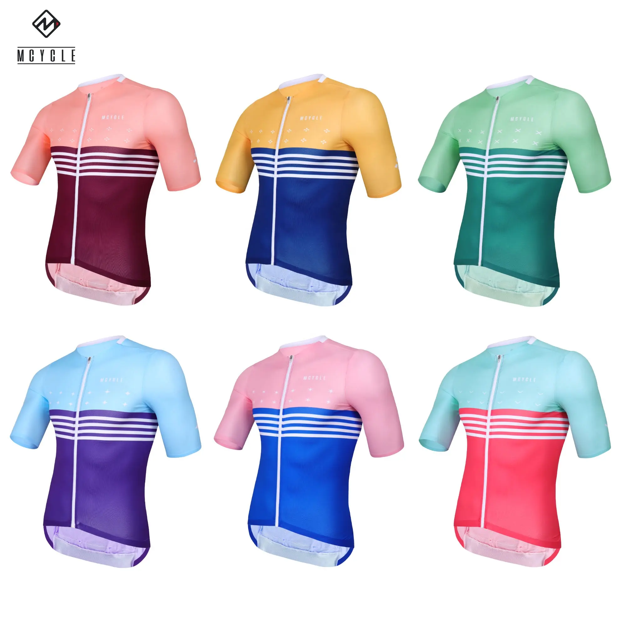 Nach Pro Mann Short Sleeves Fahrrad Jersey Zyklus Tragen mit Nahtlose Arme