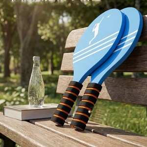 <span class=keywords><strong>Raquette</strong></span> de <span class=keywords><strong>badminton</strong></span> en bois légère et de haute qualité pour enfants, jeu de balle d'intérieur, trampoline - Product Image 3