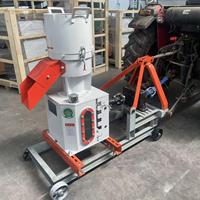 Machine à granulés d'aliments pour animaux à haute efficacité, alimentée par tracteur, pour volailles, chevaux et bovins, machine à granulés d'aliments PTO