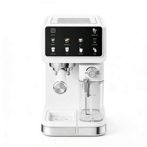 Máquina de Espresso Italiana para Uso Doméstico, con Espumador de Leche Automático, Control Táctil LCD Inteligente y Función de Calentamiento, para Comercio Transfronterizo - Product Image 3