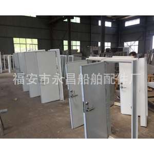 Yongchang propose de nouvelles portes creuses en acier inoxydable et en aluminium ignifuges de classe B pour utilisation maritime pour les bateaux - Product Image 4