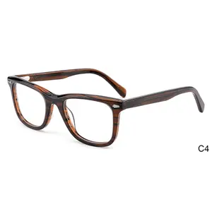 Mô hình mới handmade Acetate Eyewear quang men Kính mắt Frames