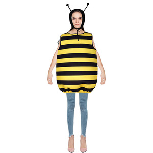 Little <b>Bee</b> Sponge <b>Suit</b> Women Adult Halloween <b>Bee</b> Cosplay Costume Fancy Dress Party Outfit - Product Image 5