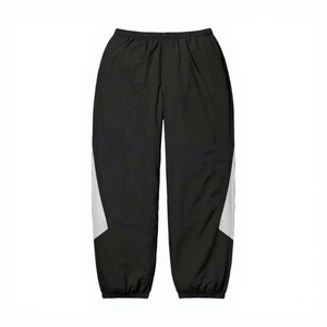 Conjunto Deportivo Personalizado para Hombre, Rayas Blancas y Negras, 100% Poliéster, Secado Rápido, para Invierno, con Logotipo Frontal, Fabricante OEM/ODM - Product Image 3