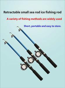 <span class=keywords><strong>Canne</strong></span> à pêche rétractable pour enfants, action rapide, poignée en EVA, mini <span class=keywords><strong>canne</strong></span> à pêche en mer pour rivière et ruisseau, <span class=keywords><strong>ensemble</strong></span> complet pour la pêche à la carpe - Product Image 5