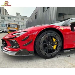 ชุดแต่งสไตล์ MSY สำหรับ Ferrari SF90 Spider ปี 2019-2022 ประกอบด้วยฝากระโปรงหน้า กันชนหน้า ดิฟฟิวเซอร์ สเกิร์ตข้าง ฝาครอบกระจกมองข้าง บังโคลน สปอยเลอร์ ฝากระโปรงหลัง และท่อไอเสีย - Product Image 5