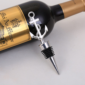 Venta al por mayor nueva ancla creativa tapón de vino de metal función de vacío regalo de boda y regalo de devolución Favor - Product Image 2