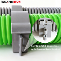 Clips de fixation pour tuyaux de ventilation en PP de 110 mm de haute qualité, directement de l'usine, pour sécuriser les tuyaux en HDPE, les conduites de ventilation d'air frais
