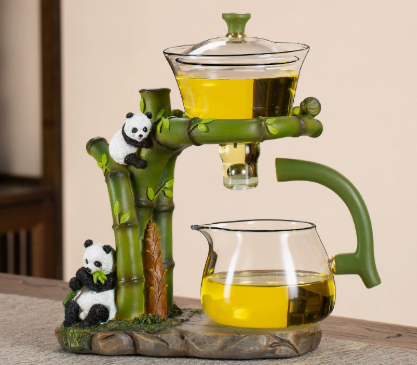 Panda Service à thé automatique Théière + Tasse