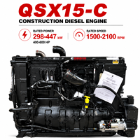 Motor Diésel Original Cummins QSX15-C de 15L y 6 Cilindros con Sistema Common Rail Electrónico de 2779 Nm ECM para Excavadora, Plataforma de Perforación y Bulldozer