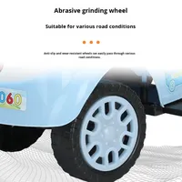 Voiture à bascule pour enfants de 2 à 4 ans et de 5 à 7 ans, design anti-basculement, en plastique, à bascule, unisexe