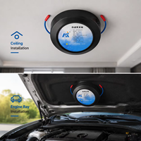 Extincteur automatique à aérosol noir de haute qualité, nouvelle conception, autocollant activé par la chaleur, classe BCE ISO, pour voiture et maison