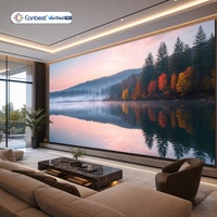 Canbest Pantalla Micro LED 5G 8K, Solución de Cine en Casa de Lujo, P0.7 P0.9 P1.2, Video Wall 8K sin Interrupciones para Casa, Villa, Teatro