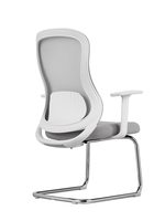 Chaise de bureau ergonomique moderne JOHOOFURNITURE en maille avec soutien lombaire respirant et garantie de 5 ans pour salles de conférence