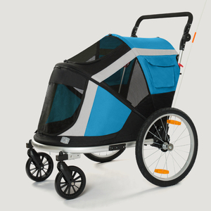 Vente en gros de <span class=keywords><strong>remorque</strong></span> à <span class=keywords><strong>vélo</strong></span> pliable extra large E Bike Dog Trailer à vendre - Product Image 3