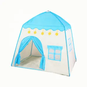 In Stock Collapsible Portable Easy Set Up DIY Indoor Play Kids Play Tent Boy Girls House Tent Princess Tent