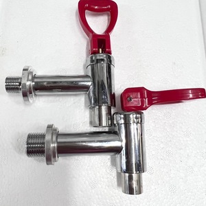 Robinet chauffe-eau électrique commercial avec poignée en forme de cœur rouge, résistant aux hautes températures, accessoire de cuisine 3 points 3,5 points 4 - Product Image 3
