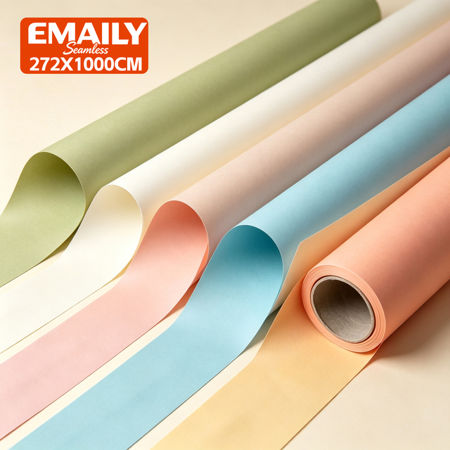 High Quality Solid Color Seamless Paper Backdrop 2 72m X 10m for Studio Photography Background