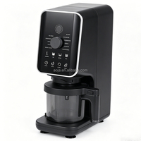 Machine à glace 700W avec 10 programmes, 430ml, idéale pour la préparation de gelato, sorbet, milkshake, yaourt glacé, contrôle par bouton, affichage, CE