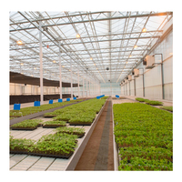 HUIFA Grande serre hydroponique de haute qualité en poly film plastique Serre tunnel agricole commerciale pour plante