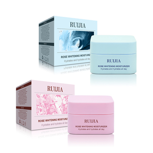 Vente chaude 30g 50g carré givré rose bleu blanc noir pots cosmétiques en <span class=keywords><strong>plastique</strong></span> emballage de crème pour le visage des yeux pour la lotion de soin de la peau - Product Image 5