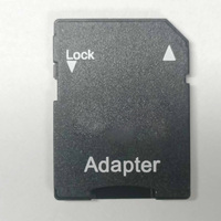 Mini adaptateur de carte mémoire ABS TF Micro SD pour appareil photo ou appareil intelligent