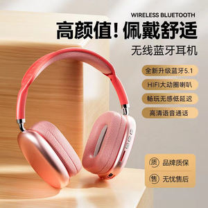 D2725 Auricular vincha Bluetooth P9 pro Max ranura tarjeta TF - Product Image 3