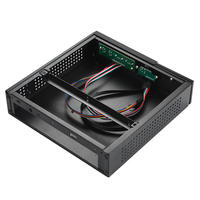 Boîtier PC de bureau fin TX02 Mini ITX, boîtiers PC de jeu de bureau adaptés aux cartes mères THN-ITX