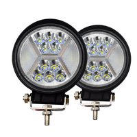Dosettes LED Super lumineuses, lumière de conduite tout-terrain, Led Combo camion voiture laser Led lampe de travail
