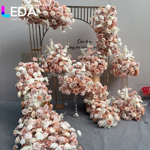 Decoraciones de Boda LEDA, Arreglo Floral, Flores Colgantes, Flores Artificiales Azules para Boda - Product Image 3