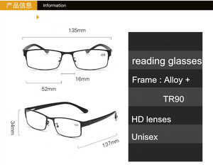 <span class=keywords><strong>Gafas</strong></span> <span class=keywords><strong>de</strong></span> presbicia con bisagra TR90, marco <span class=keywords><strong>de</strong></span> metal <span class=keywords><strong>de</strong></span> <span class=keywords><strong>alta</strong></span> <span class=keywords><strong>gama</strong></span>, gran oferta, Amazon - Product Image 3