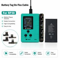 Câble flexible préprogrammé Refox RP30 pour iPhone 15, 12, 11, 13, 14 Pro Max – Affiche 100 % de l'état de la batterie, 0 cycle – Outil de réparation
