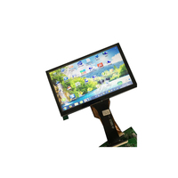 Layar LCD TFT 7 Inci Dengan Kit Keyboard Papan Driver Layar Sentuh CTP Untuk Raspberry Pi/Orange Pi/Banana Pi